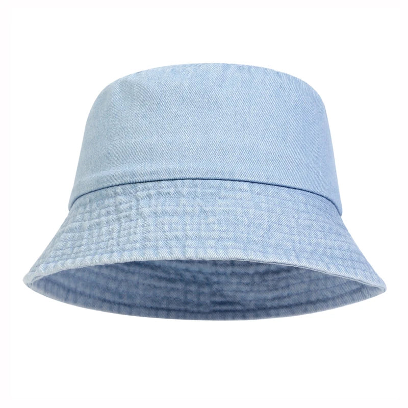 Unisex Washed Cotton Bucket Hats