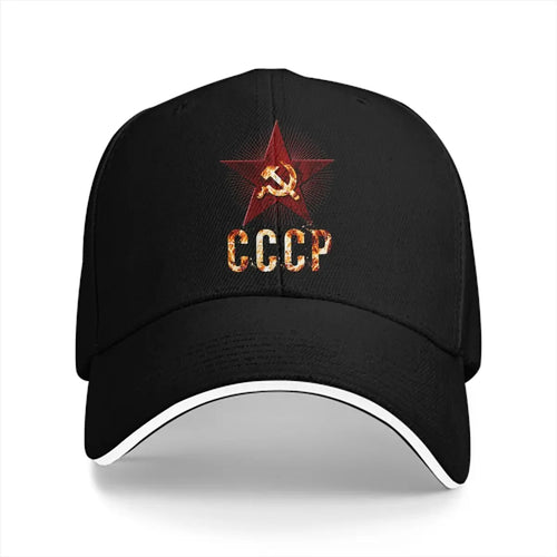 USSR CCCP Red Star Baseball Cap