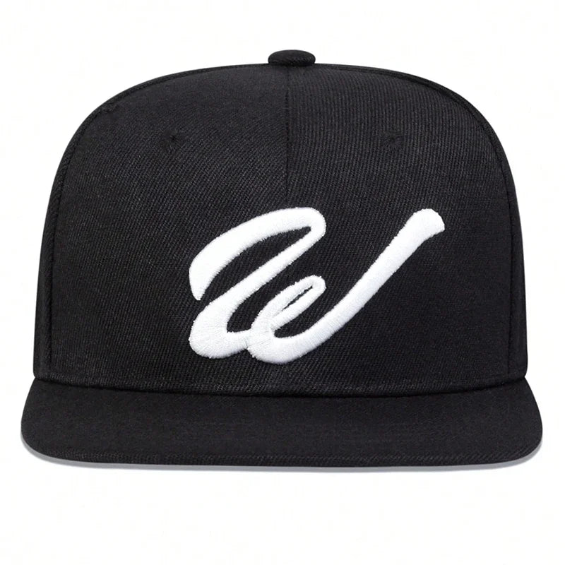 W Letter Embroidered Baseball Cap