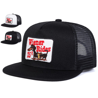 Unisex SHITTLES Embroidery Hip-hop Net Hats