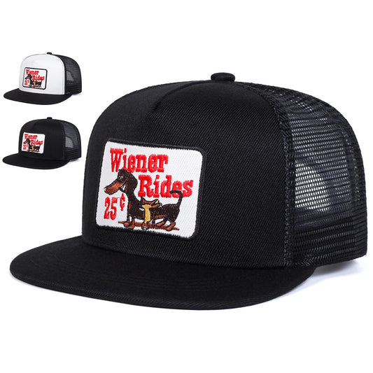 Unisex SHITTLES Embroidery Hip-hop Net Hats