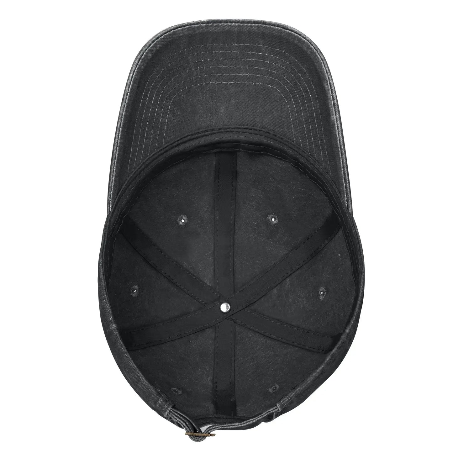 Vintage Distressed Denim Wrestling Legend Baseball Cap