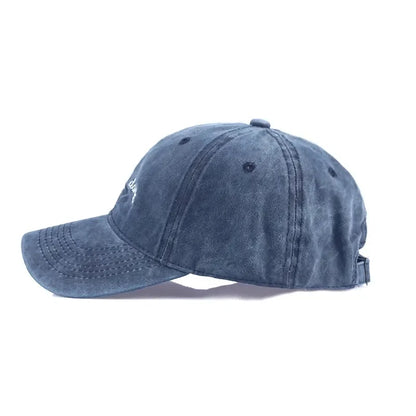 Bad Hair Day Embroidered Washed Baseball Cap