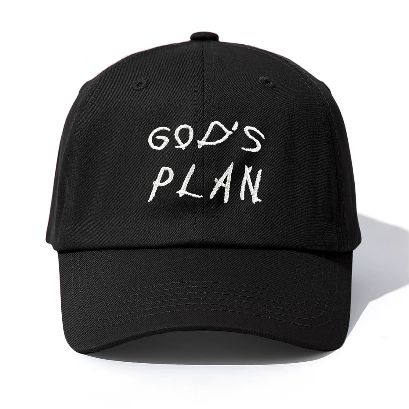 Gods Plan Embroidery Dad Baseball Cap