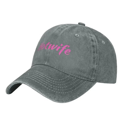Pink Hotwife Fashion Visor Baseball Cap