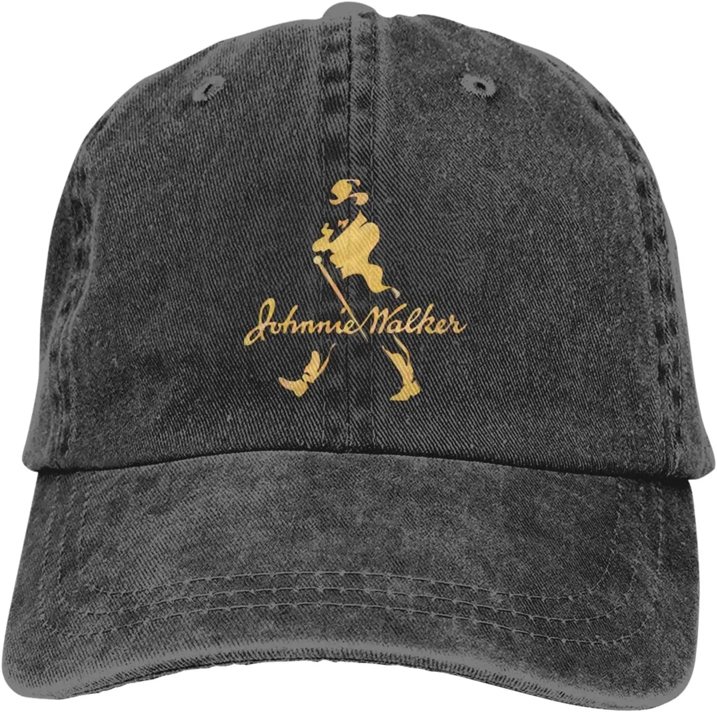 Isila Johnnie Music Washed Denim Baseball Cap