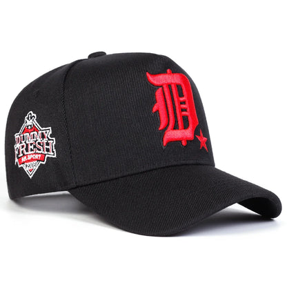 Unisex Gothic Dummy Fresh Letter Trucker Baseball Cap
