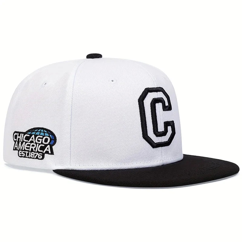 Unisex Embroidery Baseball Cap Cotton Snapback