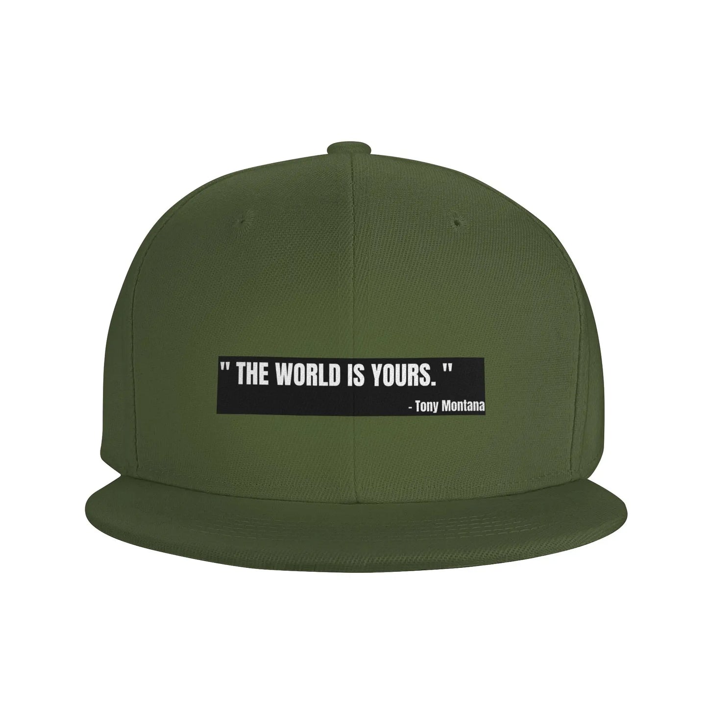 Scarface Tony Montana World Yours Snapback Cap