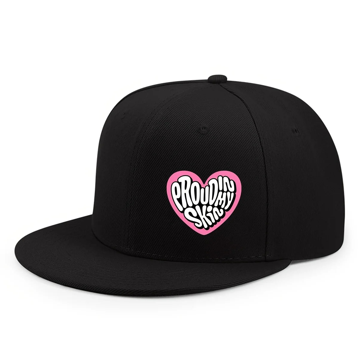 Proud In My Skin Heart Snapback Cap