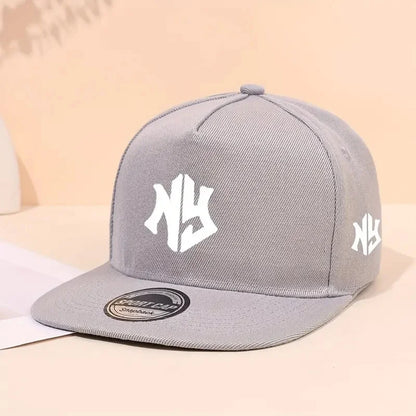 Neutral Letter Print Casual Hip Hop Snapback Cap