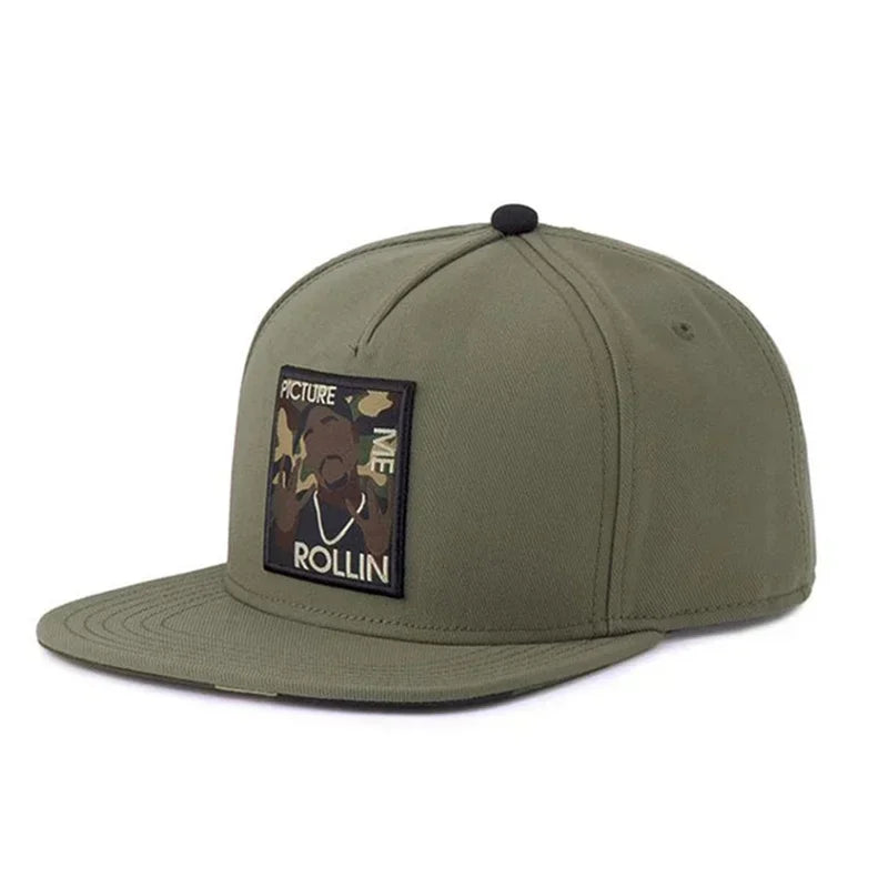 Fashion Luxury Cool Baseball Caps Black Snapback Cap