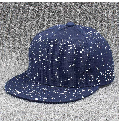 Kids Polka Dot Adjustable Snapback Cap