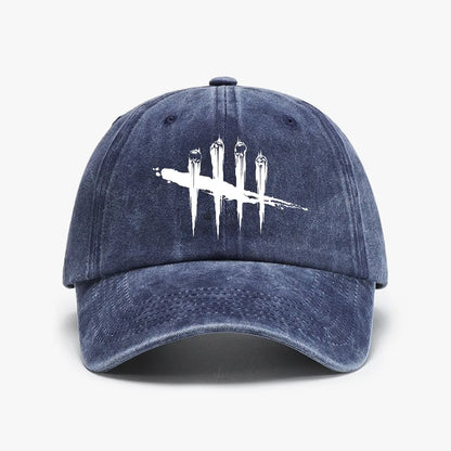 Dead By Daylight Washed Denim Adjustable Baseball Cap