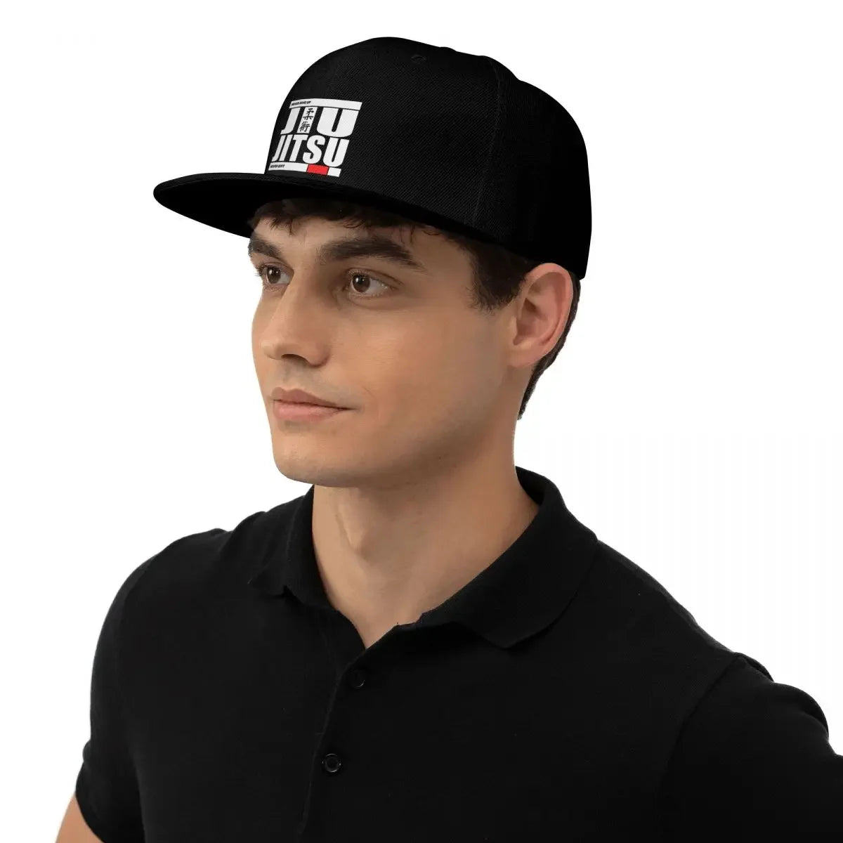 Jiu Jitsu Never Quit Street Snapback Cap