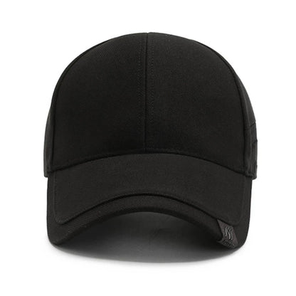Solid Cotton Baseball Cap
