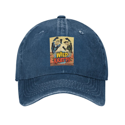 Wild Kratts Washed Denim Baseball Cap