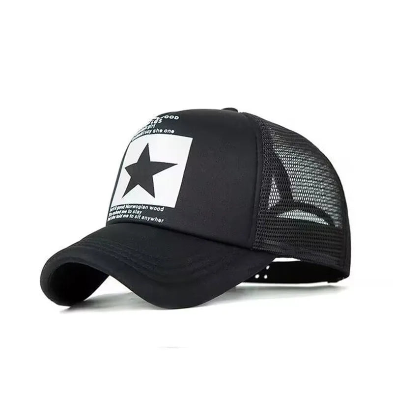 Fashion Spring Baseball Cap Snapback Mesh Hats