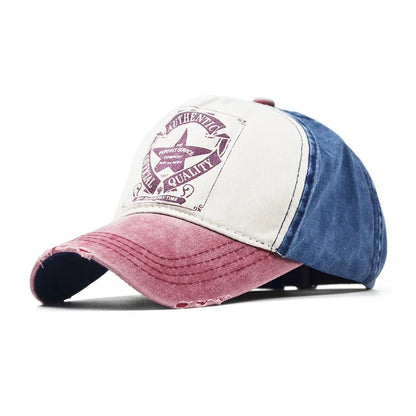 Korean Summer Cotton Breathable Sun Protection Snapback Cap