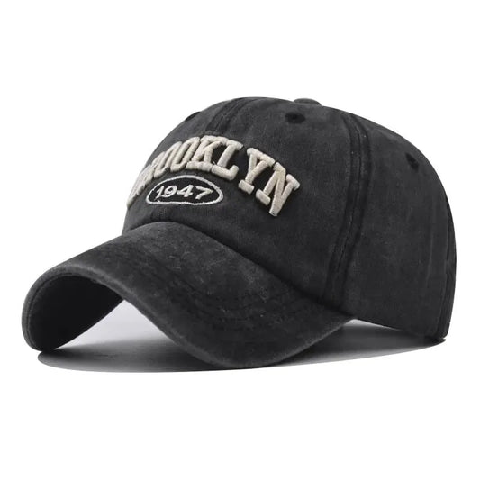Brooklyn Embroidered Korean Hip Hop Baseball Cap