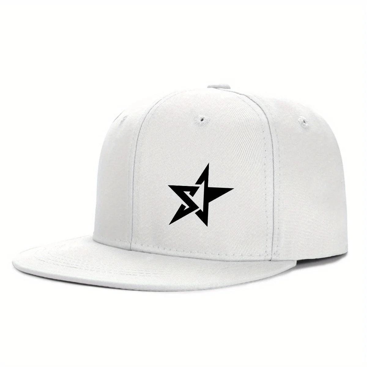 Breathable Wide Brim Hardtop Flat Brim Hip Hop Baseball Hat
