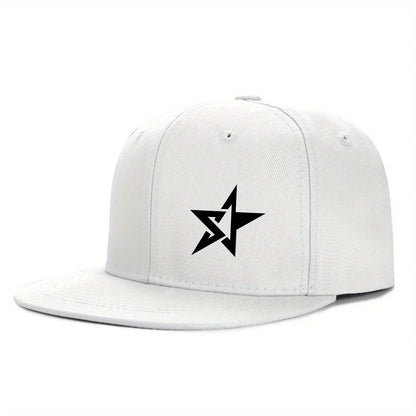 Breathable Wide Brim Hardtop Flat Brim Hip Hop Baseball Hat