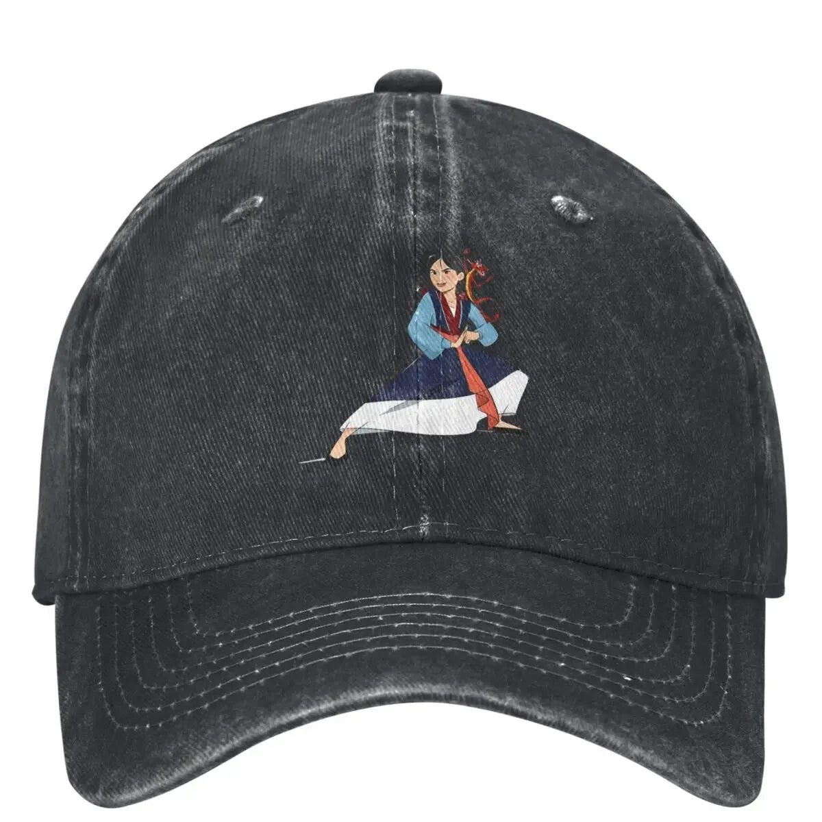 Cartoon Logo Y2K Retro Hip Hop Baseball Cap