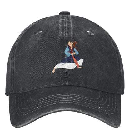 Cartoon Logo Y2K Retro Hip Hop Baseball Cap