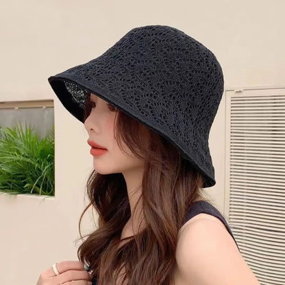 Wide Brim Breathable Beach Fisherman Bucket Hat