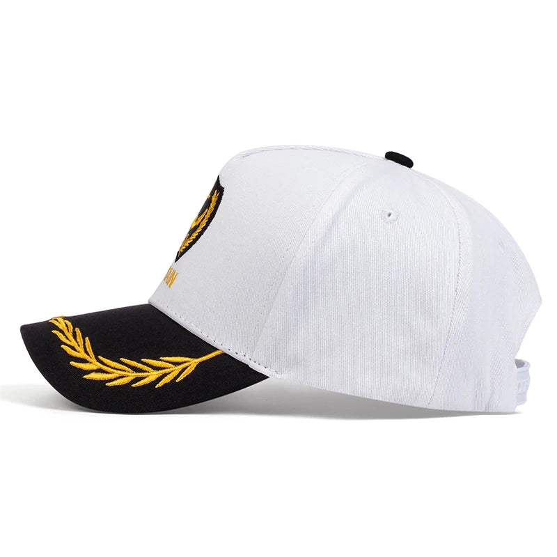Captain First Mate Embroidered Baseball Cap