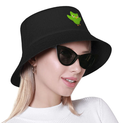 Duolingo Owl Duo Reversible Summer Bucket Hat