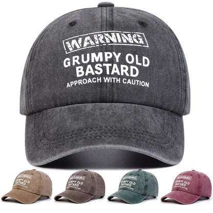 Letter Printed Adjustable Duckbill Baseball Hat