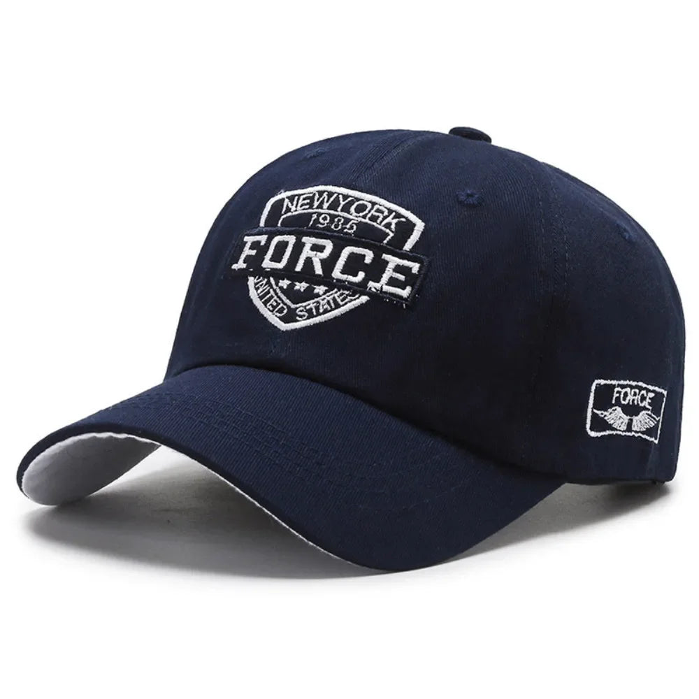 Shield Embroidered Baseball Cap