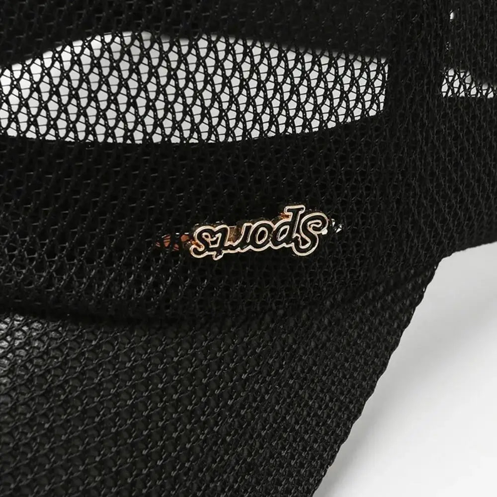 Quick Dry Letter Mesh Baseball Cap