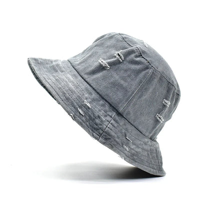 Vintag Bucket Hats Lady Male Spring Summer Autumn Panama Fisherman Cap Hat For Women Men