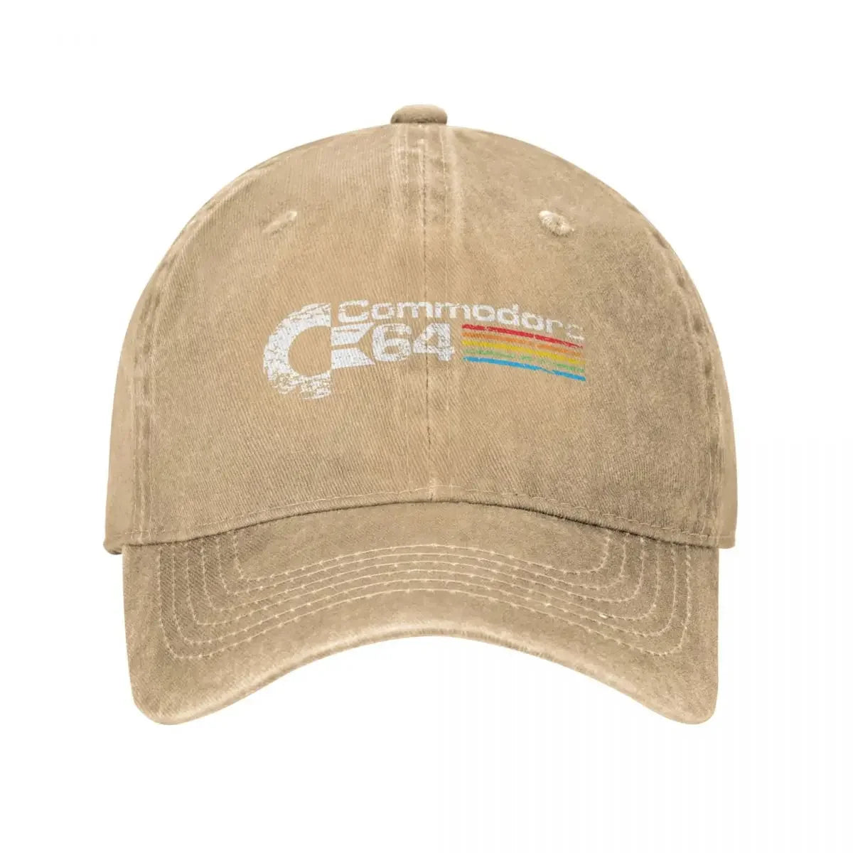 Hip Hop Retro Commodore 64 Denim Baseball Cap