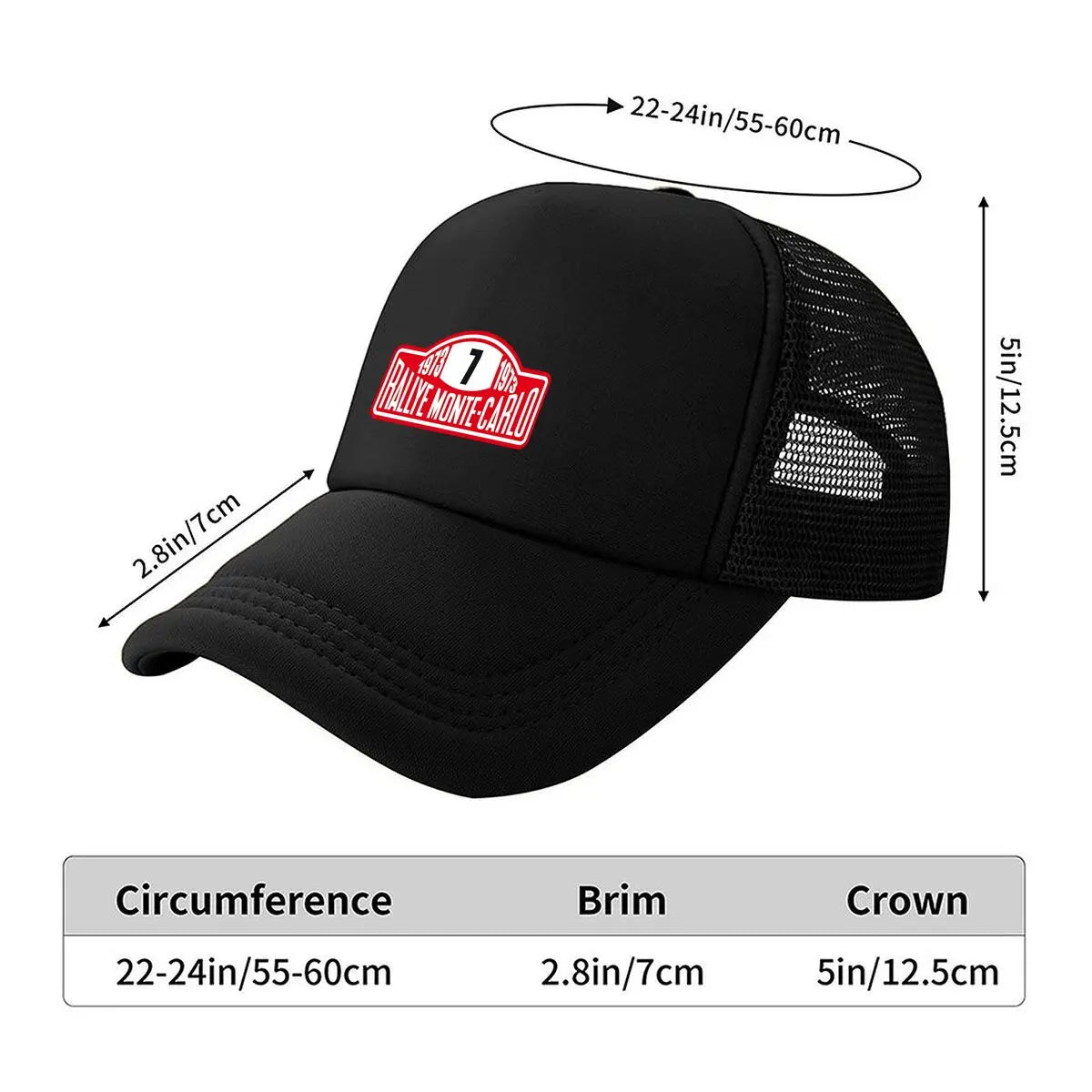 1973 Rallye Monte Carlo Racing Baseball Cap