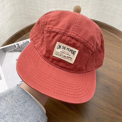On The Moment Adjustable Cotton Baseball Cap