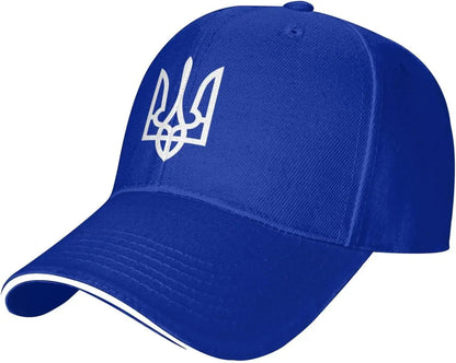 Tryzub Ukrainian Trident Crest Baseball Cap