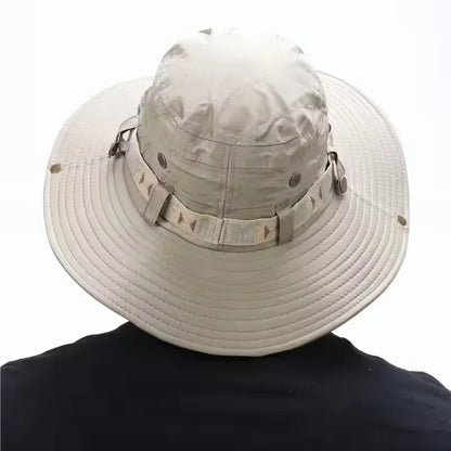 Wide Brim UV Protection Bucket Hat