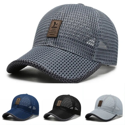 Summer Women Men Mesh Breathable Baseball Cap