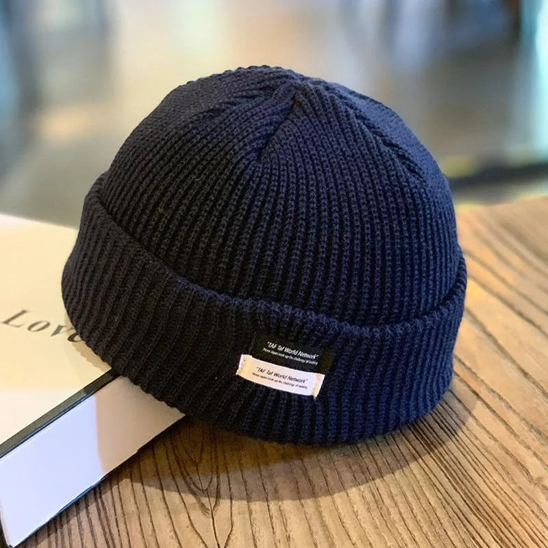 Urban Knit Skull Cap Winter Warm Beanie For Men