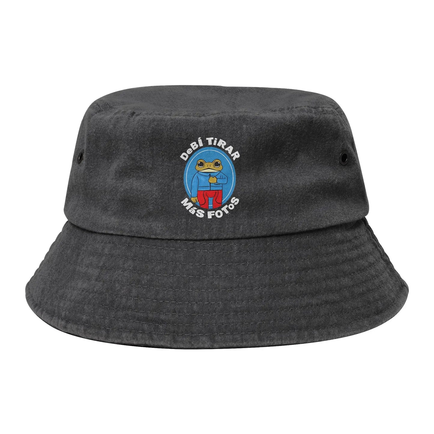 Bad Bunny Sapo Concho Washed Denim Bucket Hat