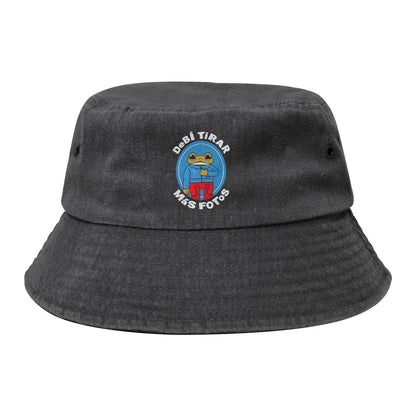 Bad Bunny Sapo Concho Washed Denim Bucket Hat