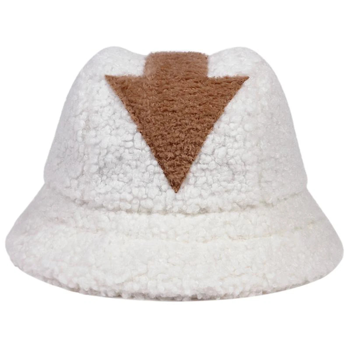 Unisex Arrow Style Personality Lambhair Bucket Hats