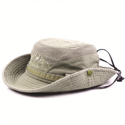 Breathable Mesh Summer Bucket Hat