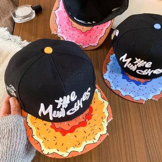 Unisex Flat-Brim Hip-Hop Street Snapback