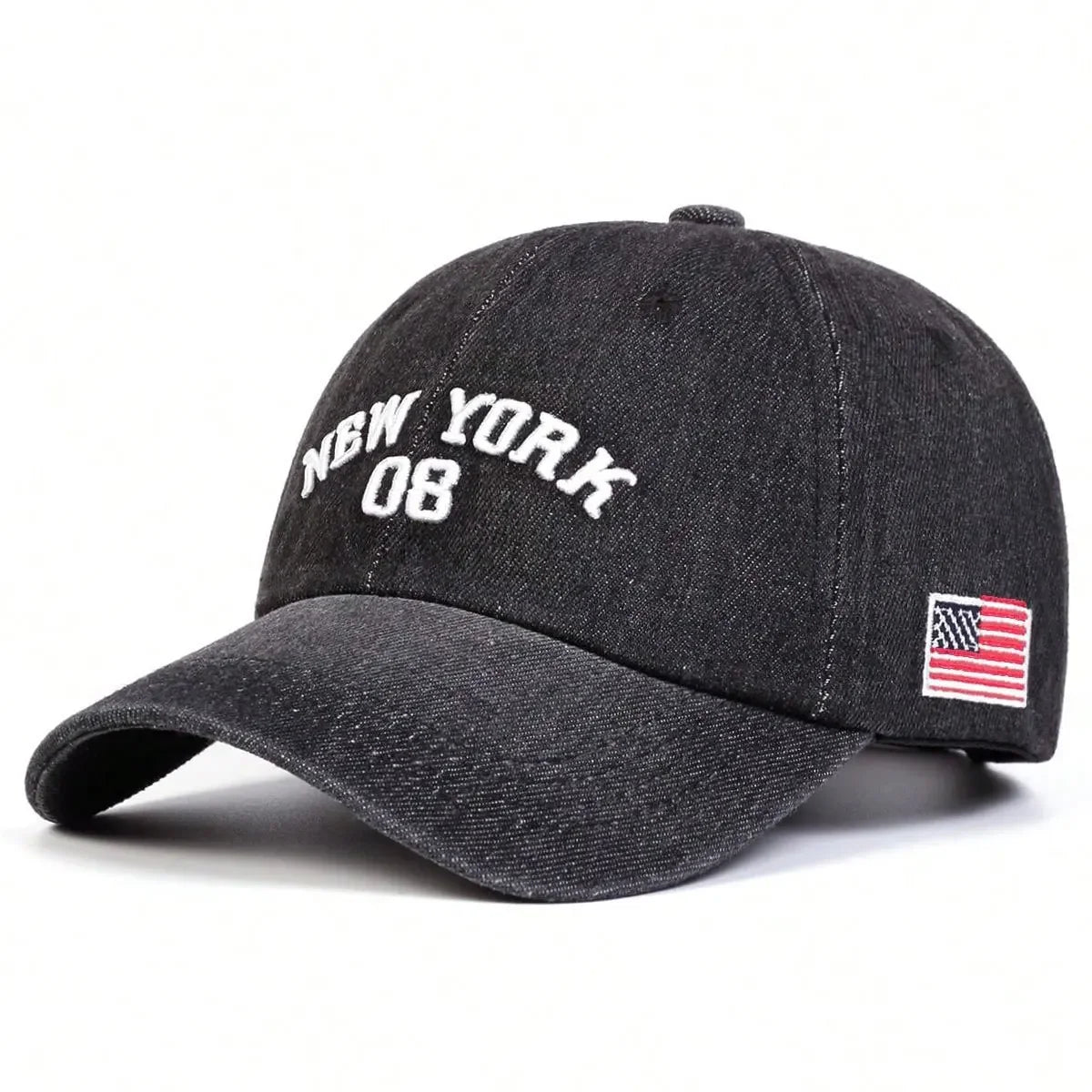 Unisex NEW YORK Letter Embroidery Cowboy Baseball Caps