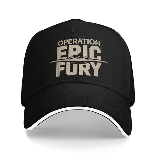 Operation Epic Fury Casual Trucker Baseball Cap