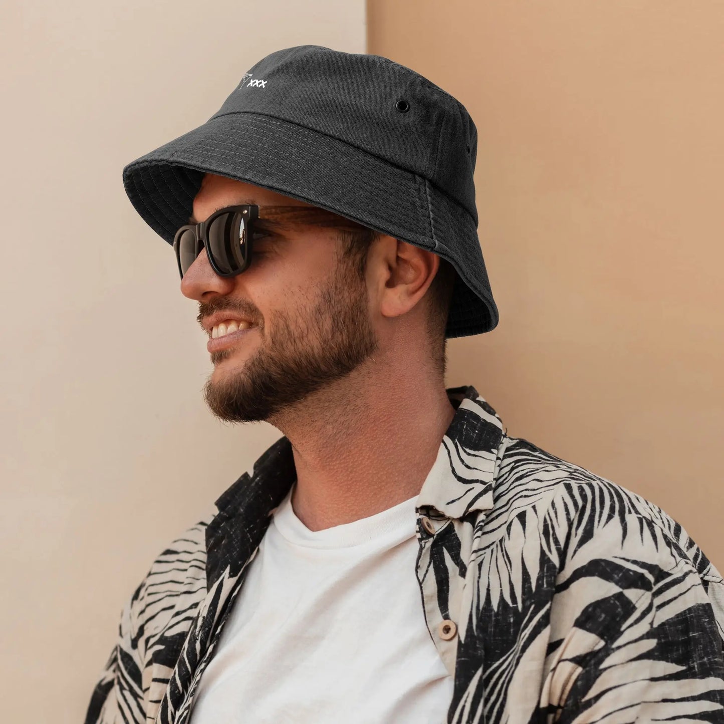 Callaita Bad Bunny Washed Denim Bucket Hat